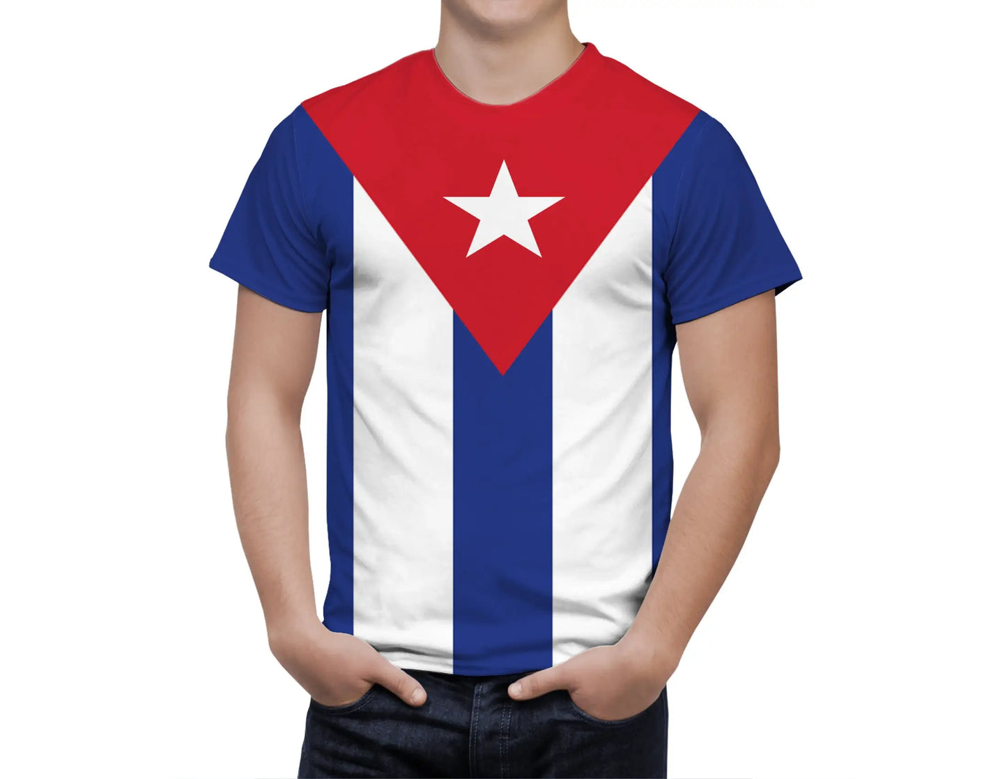 Dancer's Collection - Cuban Flag Men's T-shirt
